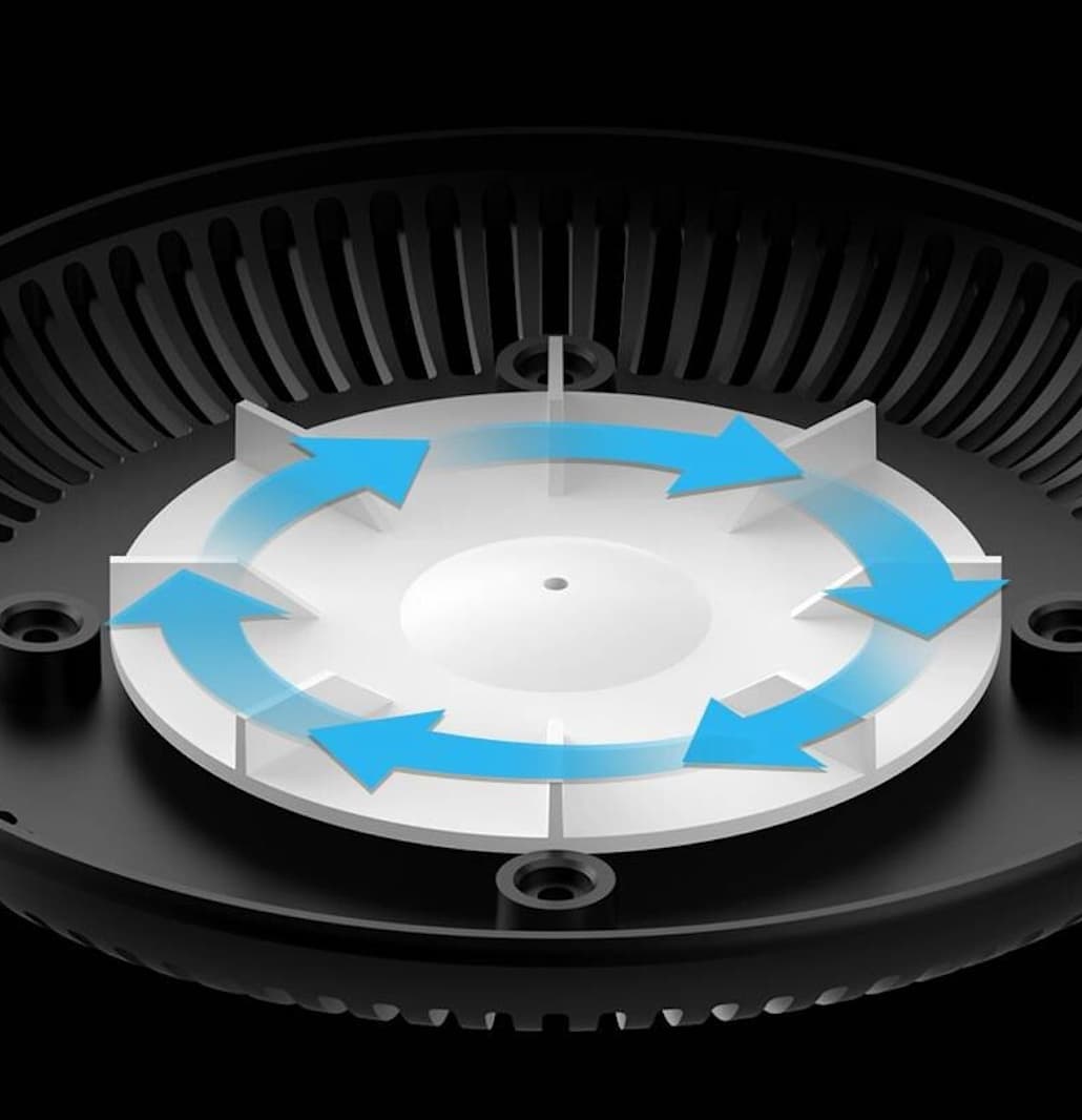 Cendrier Aspirateur de Fumée Purificateur d'Air