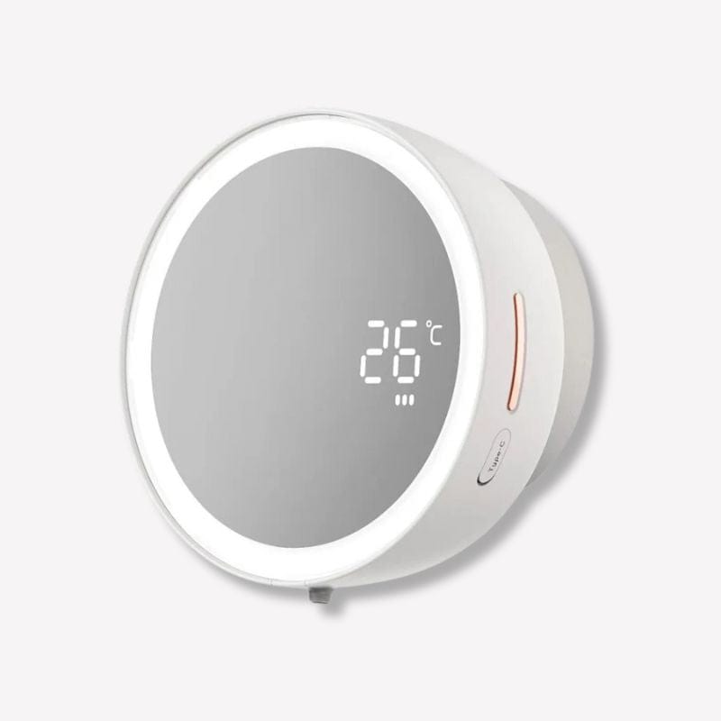 Distributeur savon automatique blanc