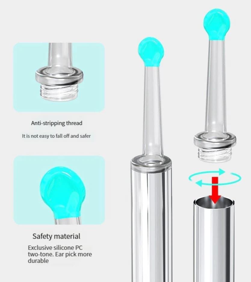 Otoscope Nettoyage Oreille - Caméra Wifi