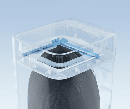 Poubelle Intelligente vue transparente