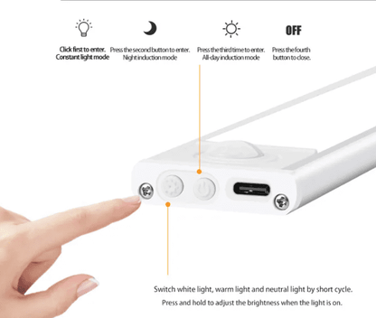 Réglette lumineuse utilisation