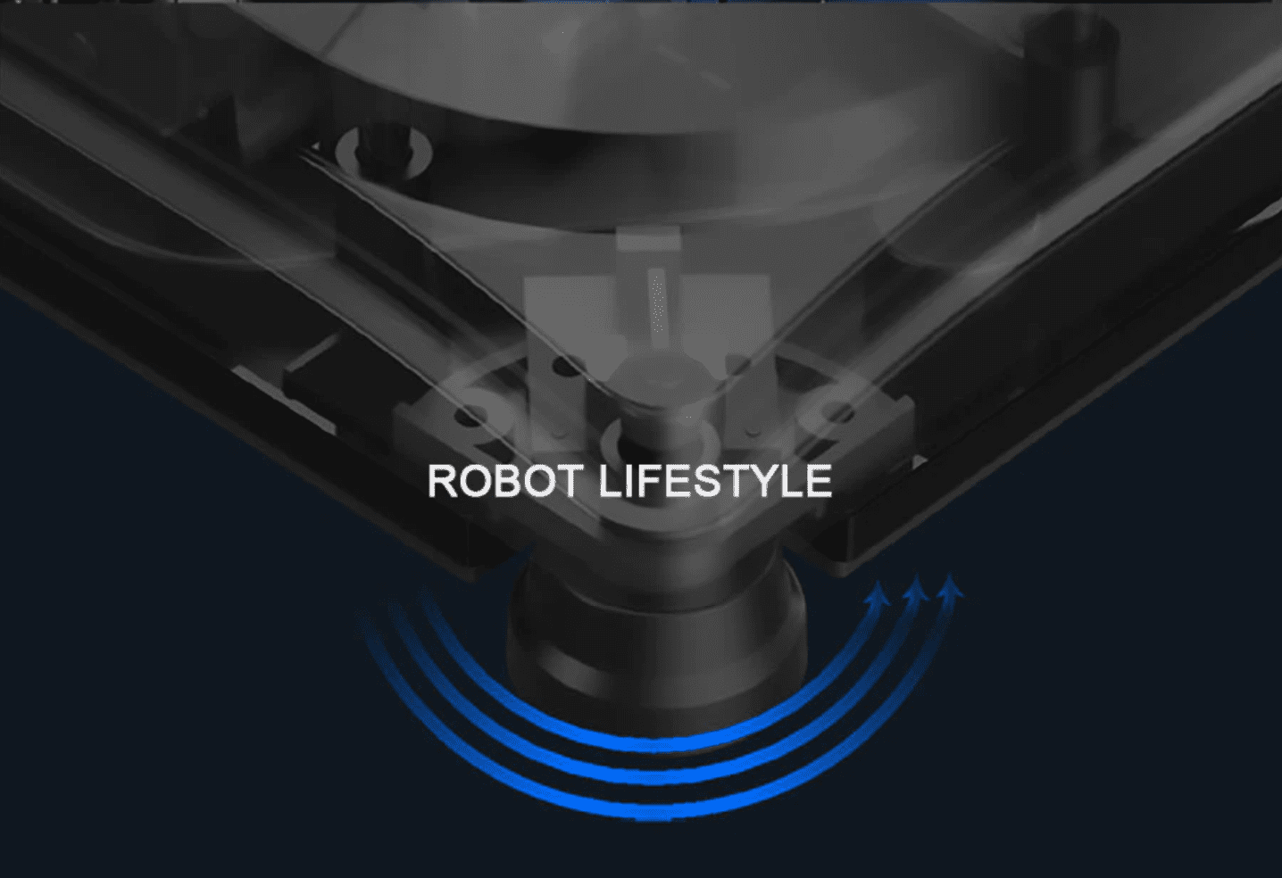 Robot Lave Vitre zoom fixation